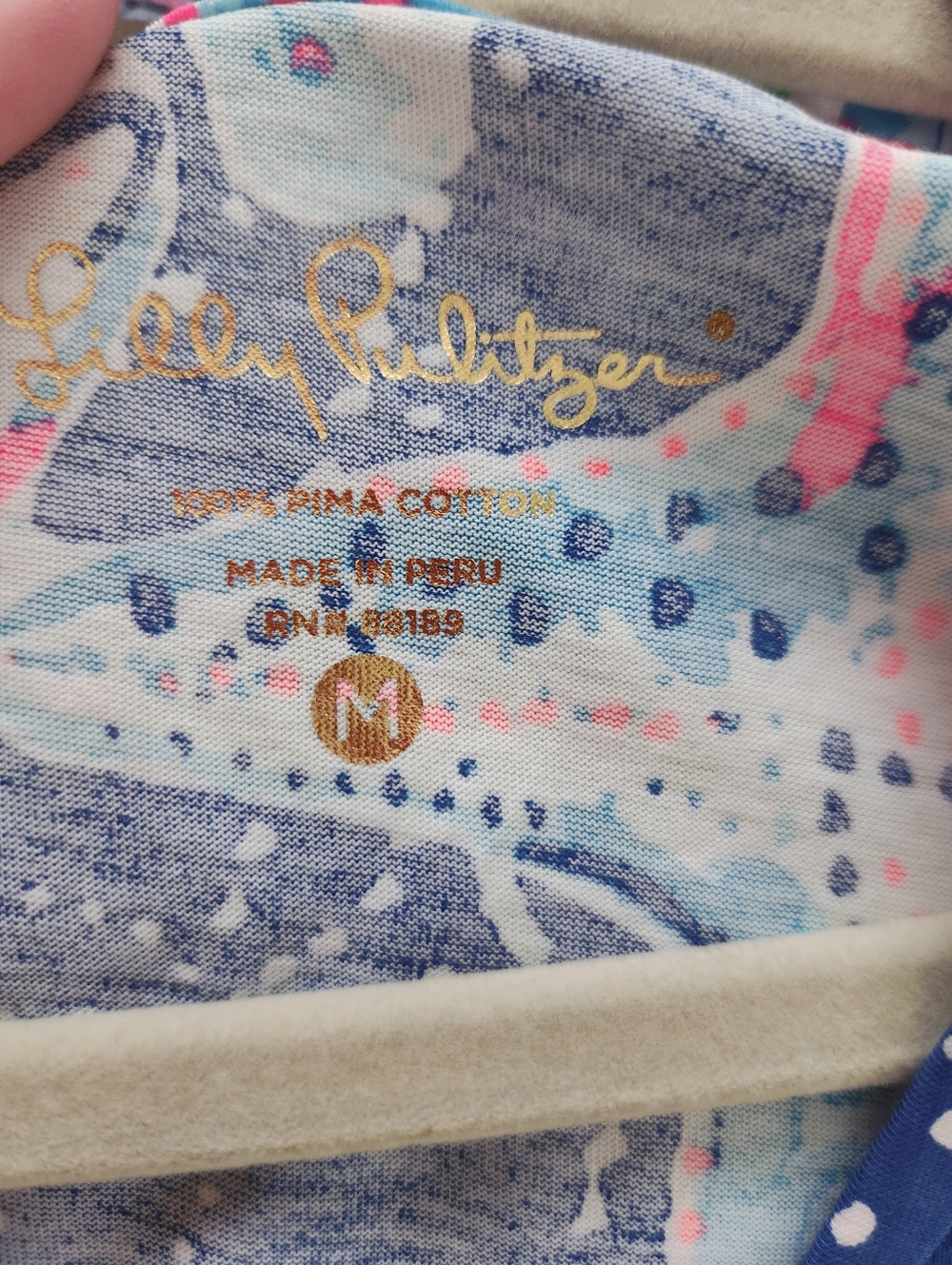 NWT Lilly Pulitzer Beacon Dress Indigo Star Struck Medium - Picture 8 of 8